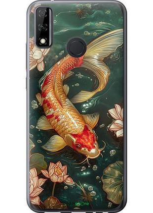 Чехол на huawei y8s мелодия лотоса "6106u-2027-10746"