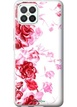 Чехол на huawei nova 8 se нарисованные розы "724u-2126-10746"