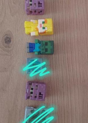 Фигурки kinder joy minecraft