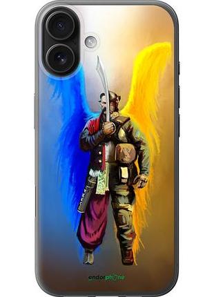 Чехол на iphone 16 plus воин-ангел "5317u-3714-10746"