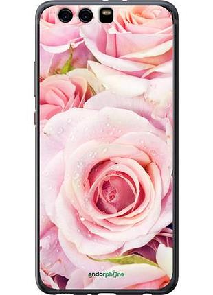 Чехол на huawei p10 plus розы "525u-963-10746"