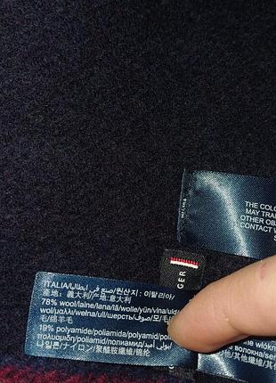 Шерстяной шарф tommy hilfiger, оригинал 3
