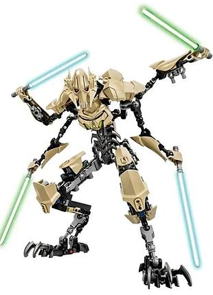 Конструктор фигурка звездные войны генерал гривус general grievous star wars 32 см