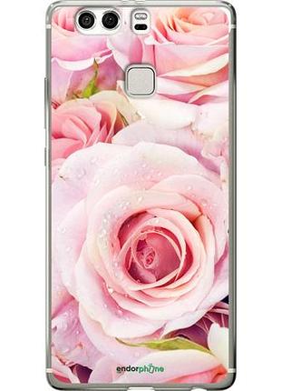Чохол на huawei p9 plus троянди "525u-300-10746"