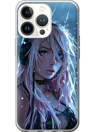 Чохол на iphone 13 pro неоновий дощ "6119u-2372-10746"