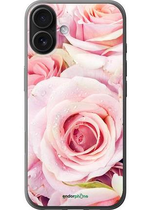 Чехол на iphone 16 plus розы "525u-3714-10746"