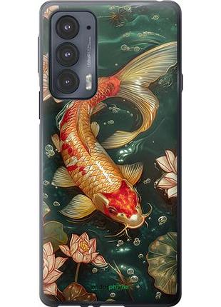 Чехол на motorola edge 20 мелодия лотоса "6106u-2497-10746"