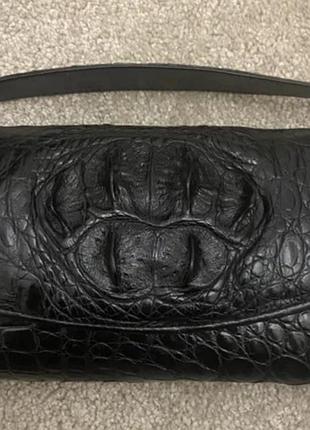 Сумка шкіра шкіряна крокодил сумка кожа крокодил crocodile leather