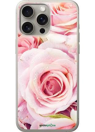 Чехол на iphone 15 pro max розы "525u-3098-10746"