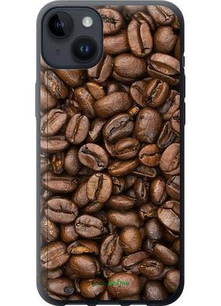 Чехол на iphone 14 plus зёрна кофе "783u-2645-10746"