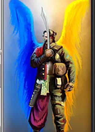Чехол на sony xperia m5 e5633 воин-ангел "5317u-217-10746"