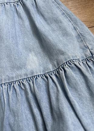 Джинсове плаття zara 4