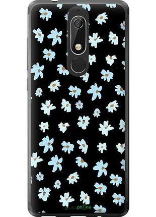 Чехол на nokia 5.1 цветочный "4900u-1529-10746"