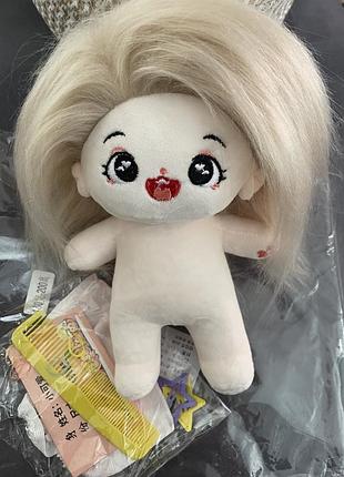 Бавовняна клекційна лялька ldol doll  20 см