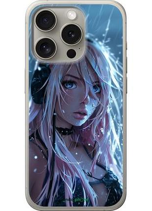 Чохол на iphone 15 pro неоновий дощ "6119u-3096-10746"