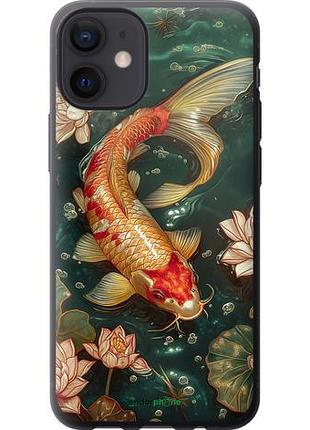 Чехол на iphone 12 mini мелодия лотоса "6106u-2071-10746"