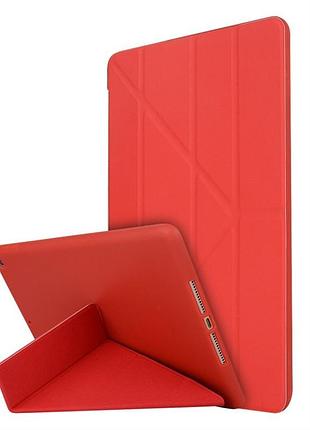 Чохол origami (ромб) для ipad 10.2 (2019/20/21)/air 10.5/pro 10.5 (2017) червоний