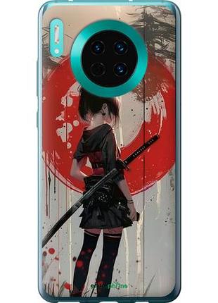 Чехол на huawei mate 30 сумерки воина: танец с катаной "6123u-1773-10746"