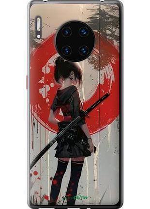 Чехол на huawei mate 30 pro сумерки воина: танец с катаной "6123u-1796-10746"