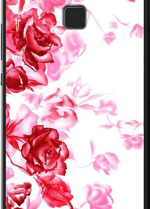 Чохол на huawei p9 lite намальовані троянди "724u-298-10746"