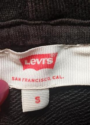 Худи унисекс levi's s, черное 3