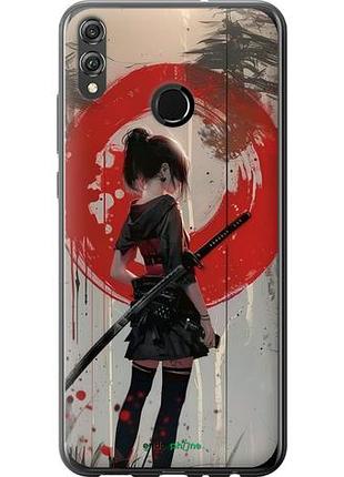 Чохол на huawei honor 8x сутінок воїна: танець із катаною "6123u-1596-10746"