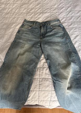 Джинсы zw collection baggy со средней посадкой 38 размер, m 5
