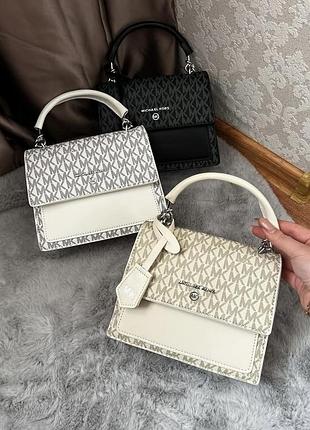 Жіноча сумка michael kors, сумка майкл корс, сумка з принтом майкл корс, крос-боді, сумка через плече, клатч