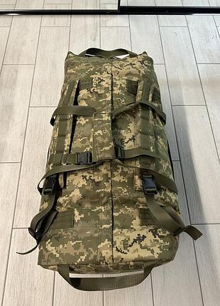 Сумка баул рюкзак пиксель в ткани cordura - большой военный рюкзак