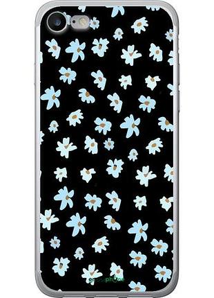 Чехол на iphone se 2022 цветочный "4900u-3737-10746"
