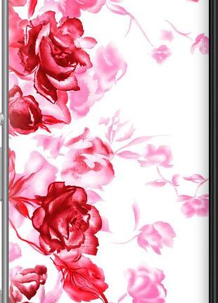 Чохол на sony xperia m5 e5633 намальовані троянди "724u-217-10746"