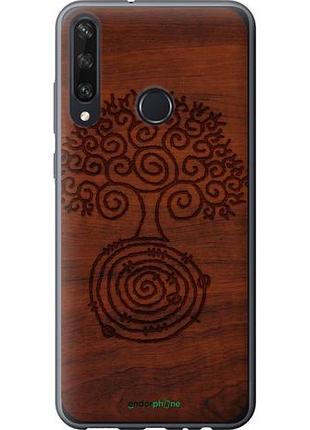 Чехол на huawei y6p узор дерева "4119u-1952-10746"