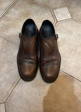 Шкіряні монки bally dyuke (оригінал, sample) — р. 42