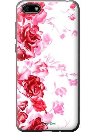 Чохол на huawei honor 7a намальовані троянди "724u-1805-10746"