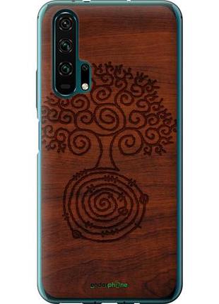 Чехол на huawei honor 20 pro узор дерева "4119u-1702-10746"