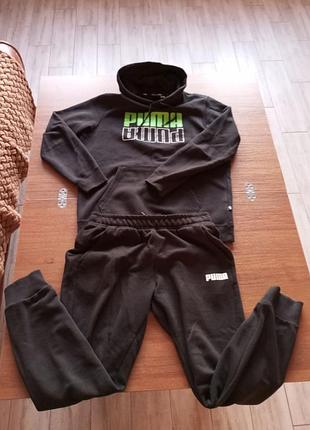 Спортивный костюм, puma, power logo, мужской 4