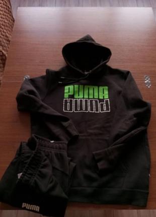 Спортивный костюм, puma, power logo, мужской 5