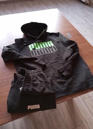 Спортивный костюм, puma, power logo, мужской 8