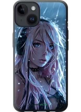 Чохол на iphone 14 неоновий дощ "6119u-2648-10746"