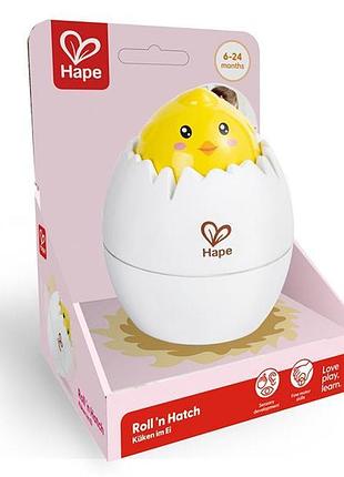 Игрушка hape цыпленок в яйце (e0073) 5