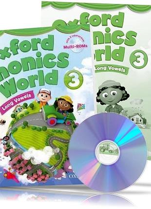 Oxford phonics world 3. student's book+workbook. oxford
