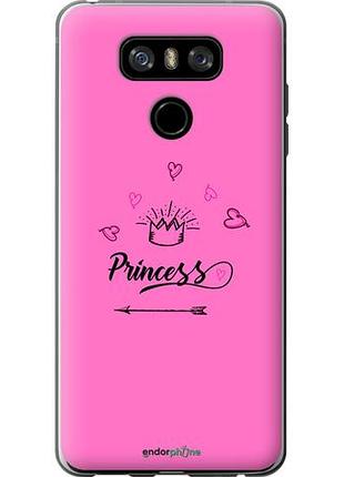 Чехол на lg g6 princess "4361u-836-10746"