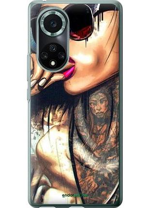 Чохол на huawei nova 9 pro дівчина в тату "4001u-2503-10746"