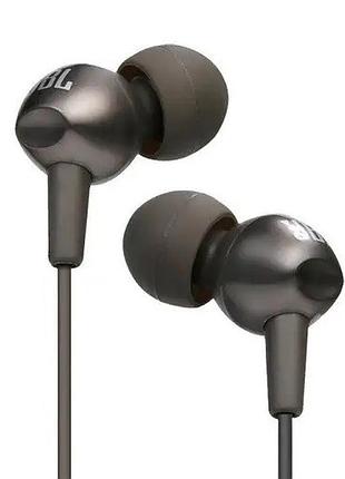 Навушники провідні jbl c200si чорні
