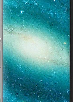 Чехол на sony xperia m5 e5633 голубая галактика "177u-217-10746"