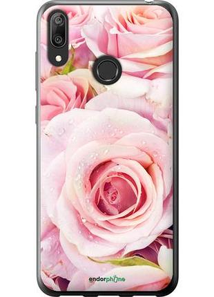 Чохол на huawei y7 2019 троянди "525u-1638-10746"