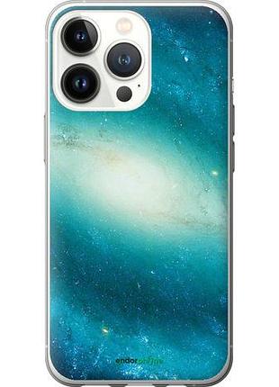 Чехол на iphone 13 pro голубая галактика "177u-2372-10746"