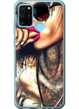 Чохол на huawei honor 9a дівчина в тату "4001u-1900-10746"
