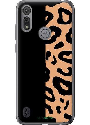 Чохол на motorola e6s пляна леопарда "4269u-2001-10746"