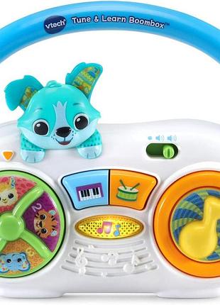 Vtech tune and learn boombox 80-533300 вітек ігрова магнітола бумбокс розвиваюча музикальна іграшка